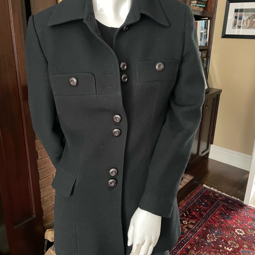 Elegant Atelier Paris Black Women's Coat